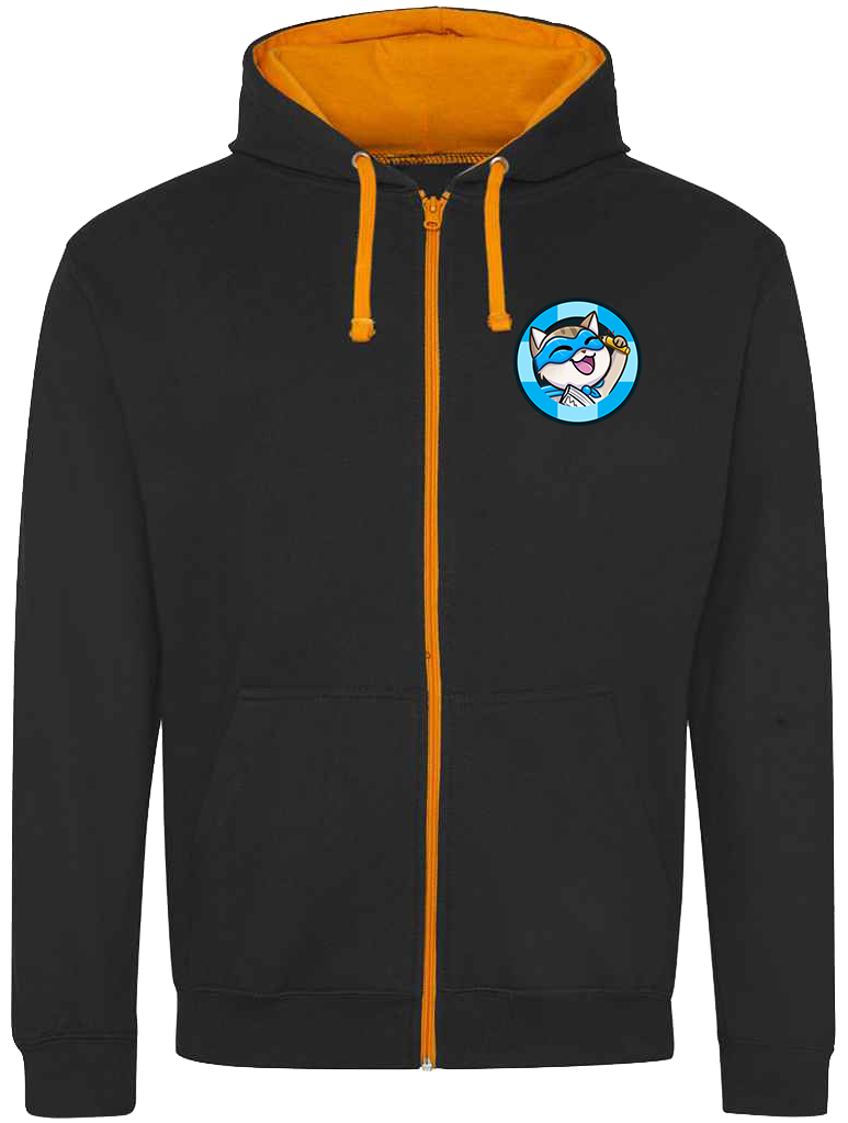 Adult Varsity Zipped Hoodie - Captain Stats