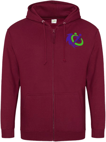Adult College Zipped Hoodie - Argick "Logo"