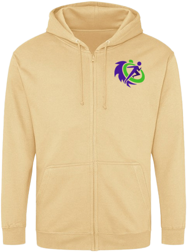 Adult College Zipped Hoodie - Argick "Logo"