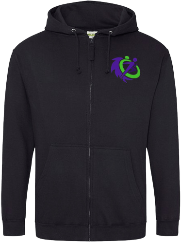 Adult College Zipped Hoodie - Argick "Logo"
