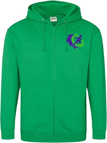 Adult College Zipped Hoodie - Argick "Logo"