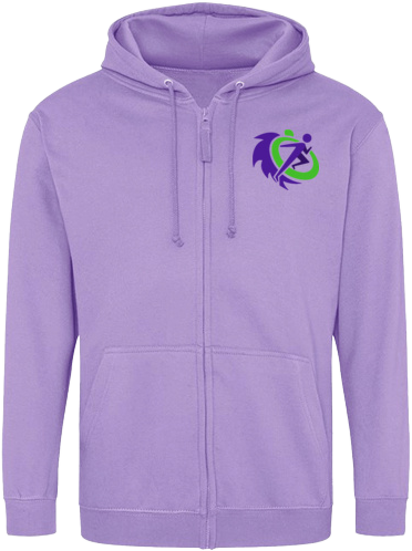 Adult College Zipped Hoodie - Argick "Logo"
