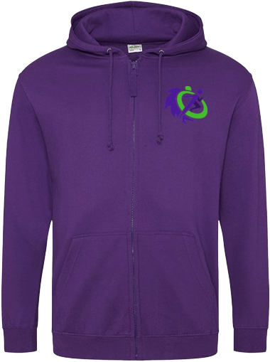 Adult College Zipped Hoodie - Argick "Logo"