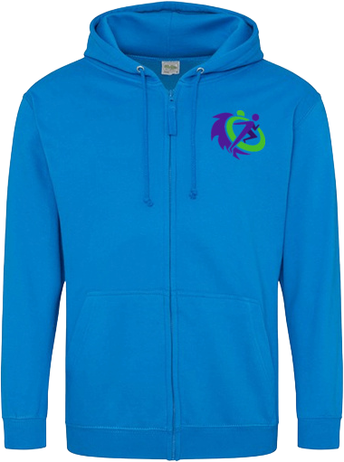 Adult College Zipped Hoodie - Argick "Logo"