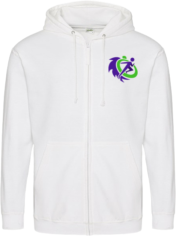 Adult College Zipped Hoodie - Argick "Logo"