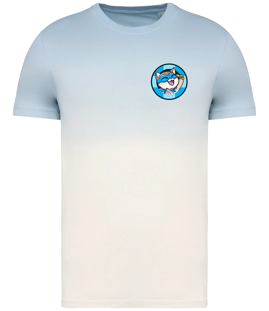 Adult Short Sleeve Dip-Dye T-Shirt - Captain Stats