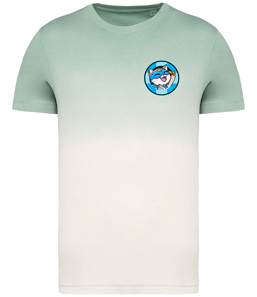 Adult Short Sleeve Dip-Dye T-Shirt - Captain Stats