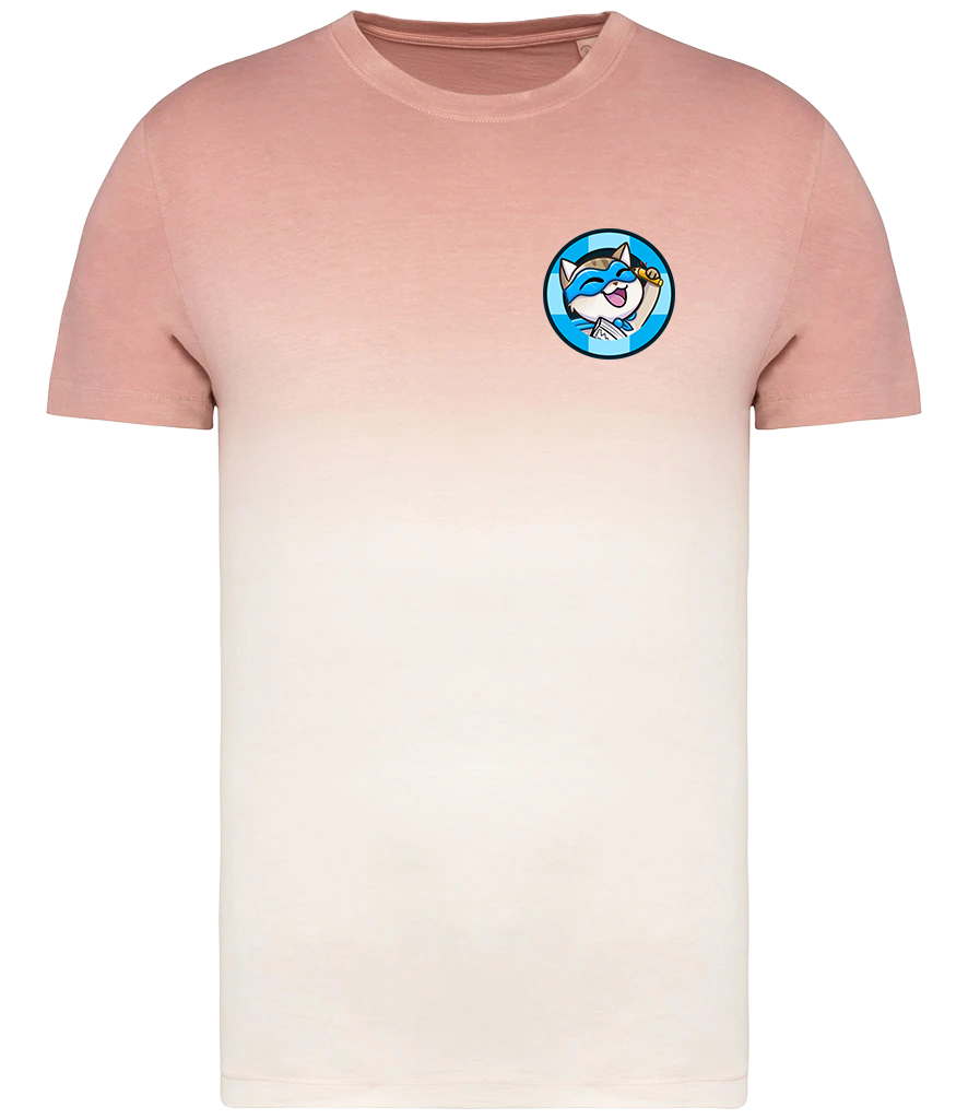 Adult Short Sleeve Dip-Dye T-Shirt - Captain Stats
