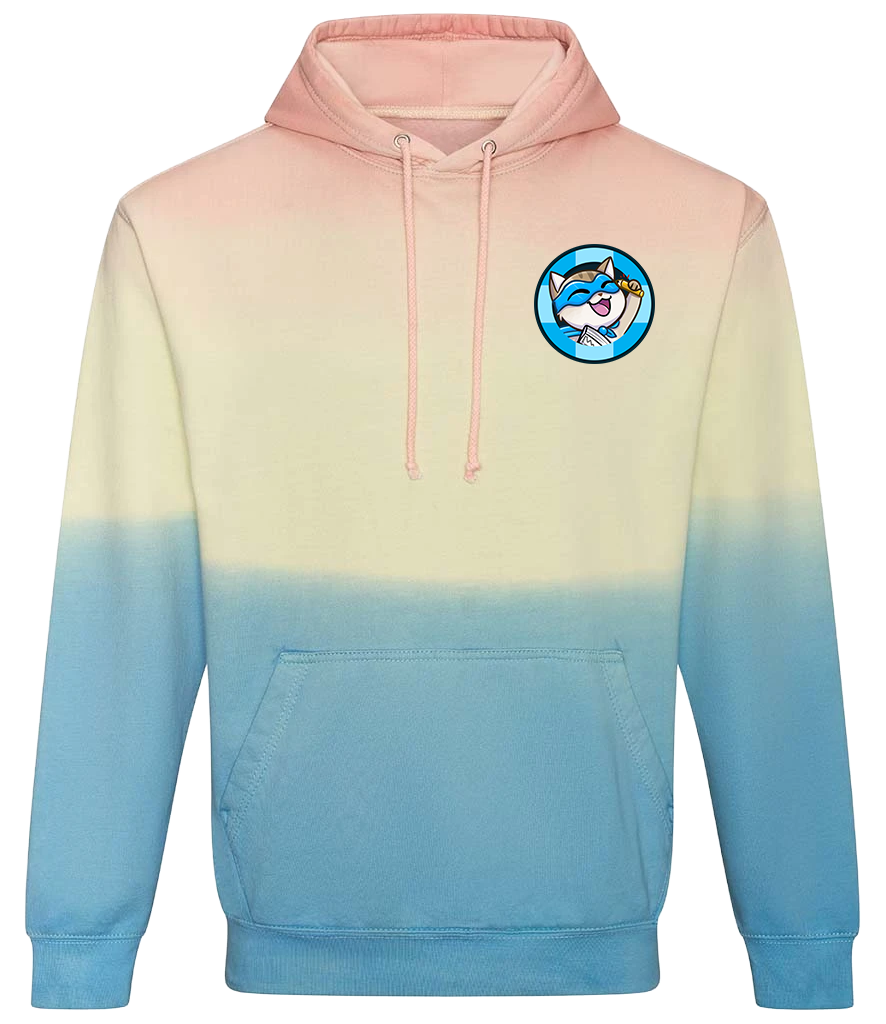 Adult Tie-Dye Hoodie - Captain Stats