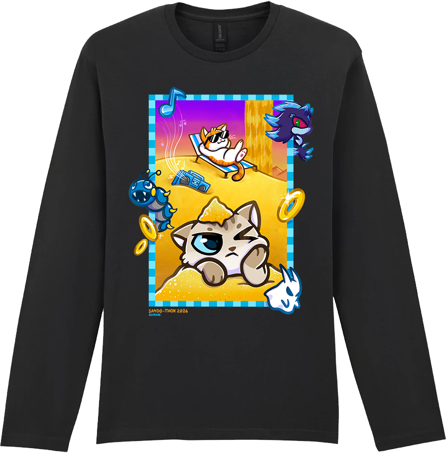 Adult Long Sleeve Printed T-Shirt - Sando-Thon 2026