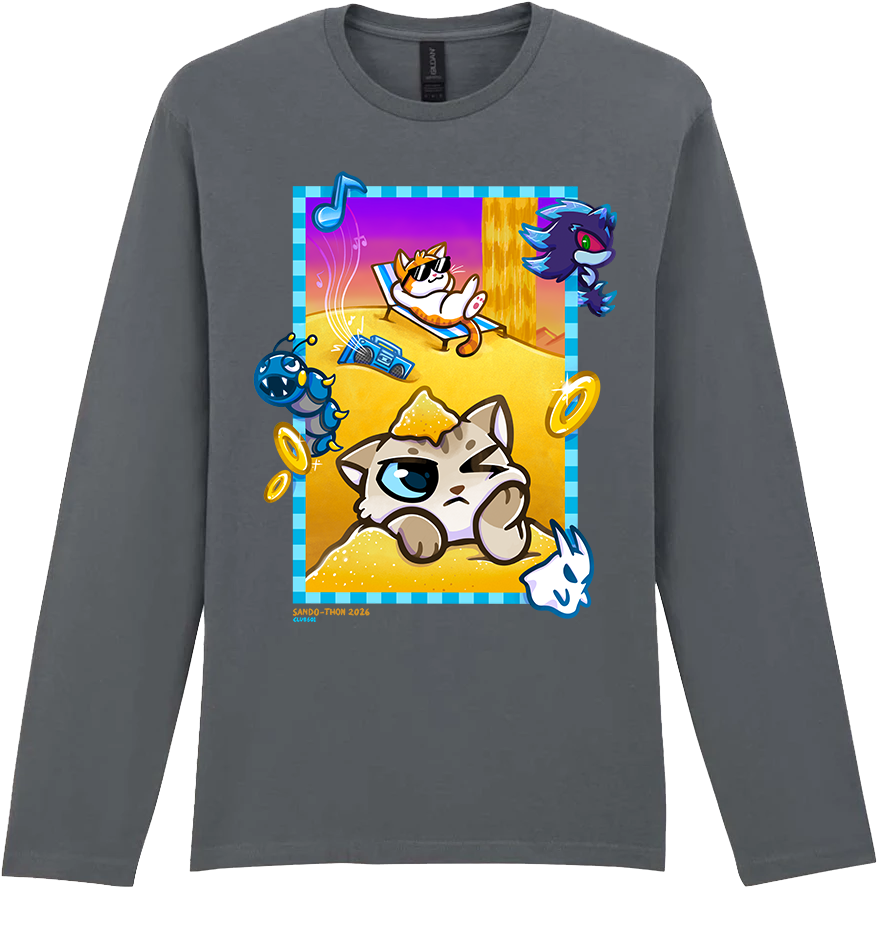 Adult Long Sleeve Printed T-Shirt - Sando-Thon 2026