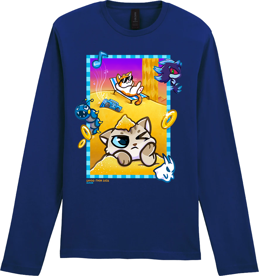 Adult Long Sleeve Printed T-Shirt - Sando-Thon 2026