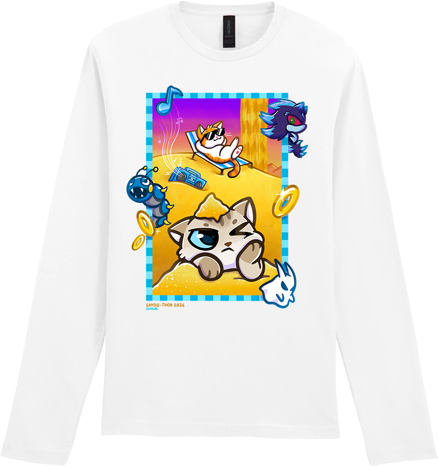 Adult Long Sleeve Printed T-Shirt - Sando-Thon 2026