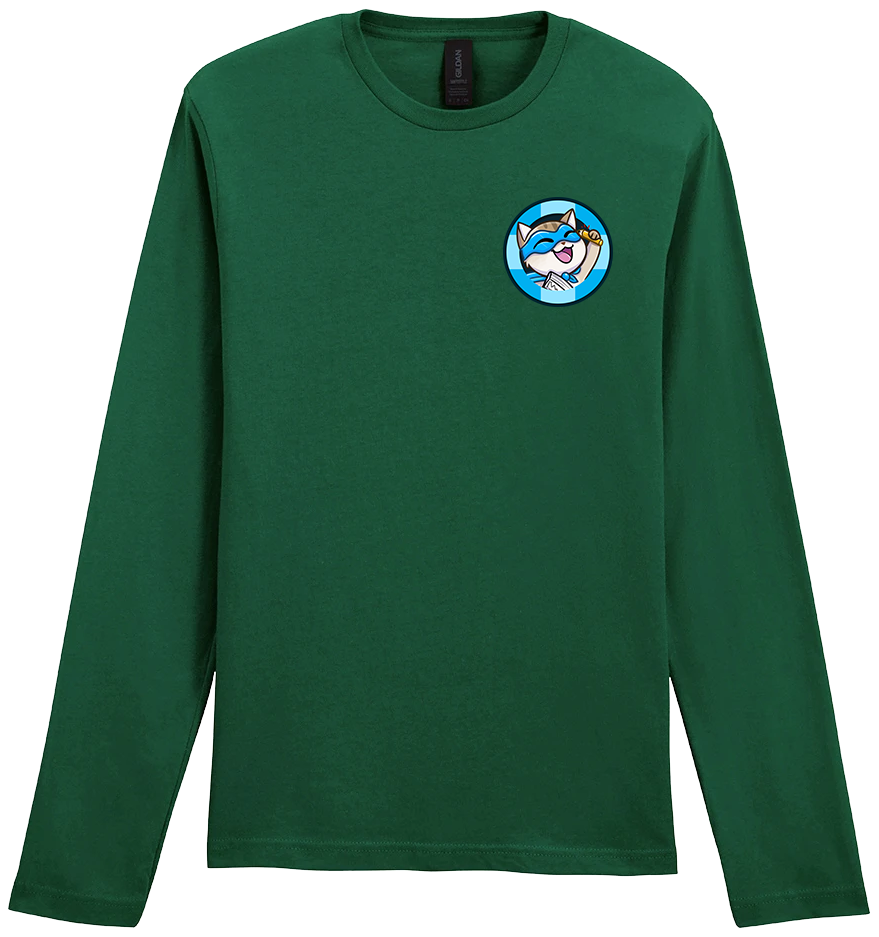 Adult Long Sleeve T-Shirt - Captain Stats