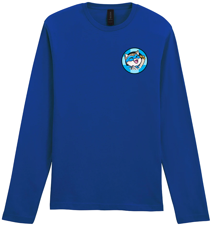 Adult Long Sleeve T-Shirt - Captain Stats