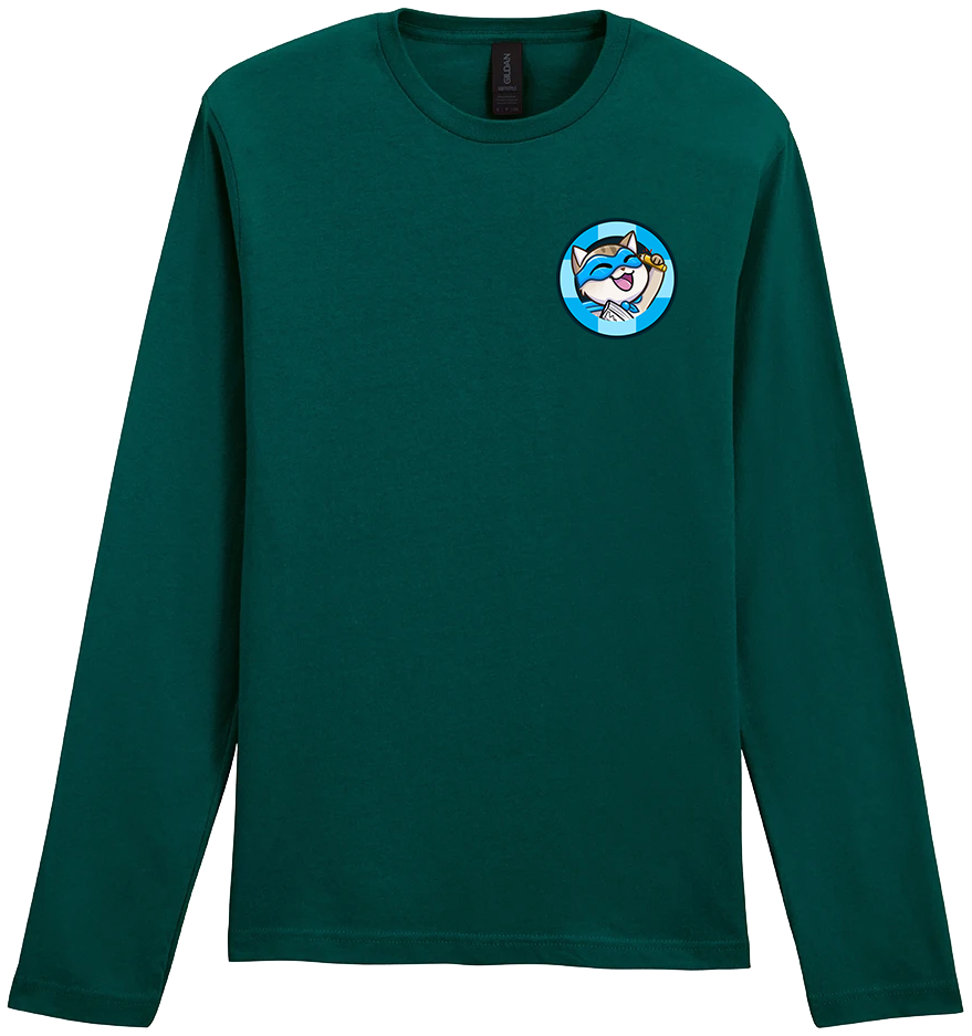 Adult Long Sleeve T-Shirt - Captain Stats