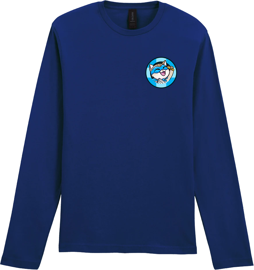 Adult Long Sleeve T-Shirt - Captain Stats