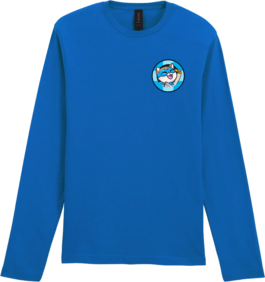 Adult Long Sleeve T-Shirt - Captain Stats