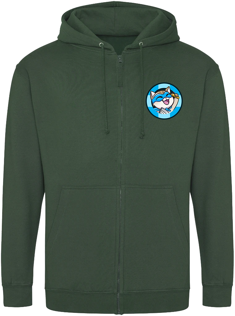 Adult College Zipped Hoodie - Captain Stats