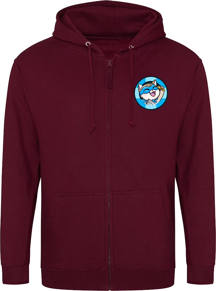 Adult College Zipped Hoodie - Captain Stats