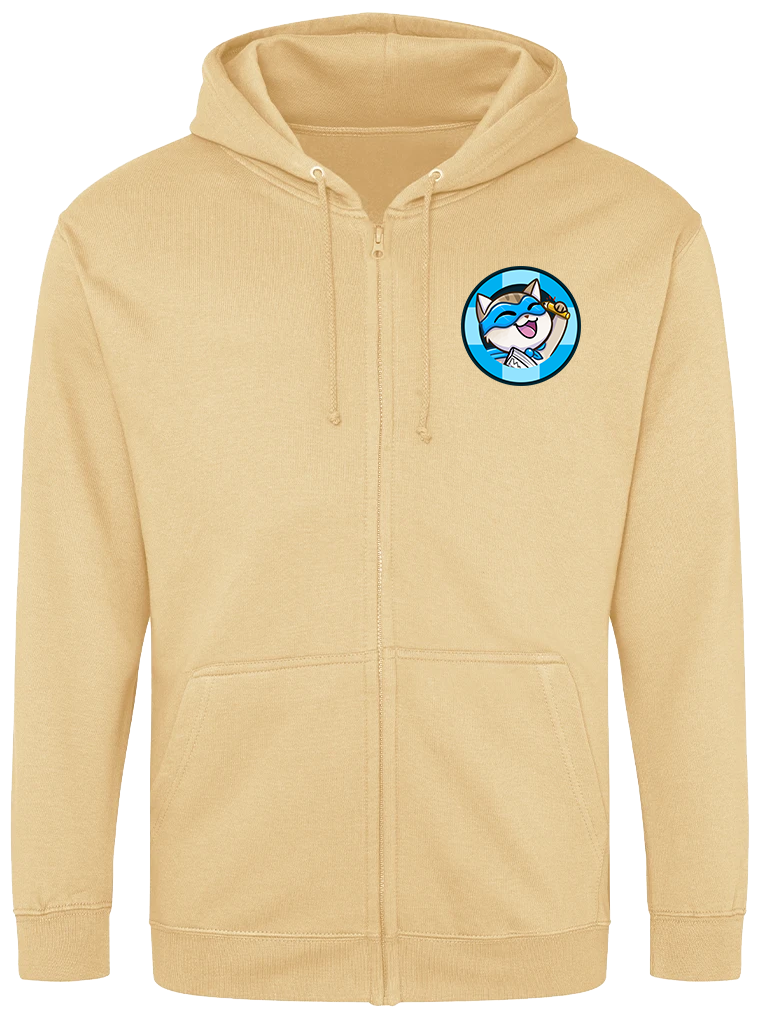 Adult College Zipped Hoodie - Captain Stats