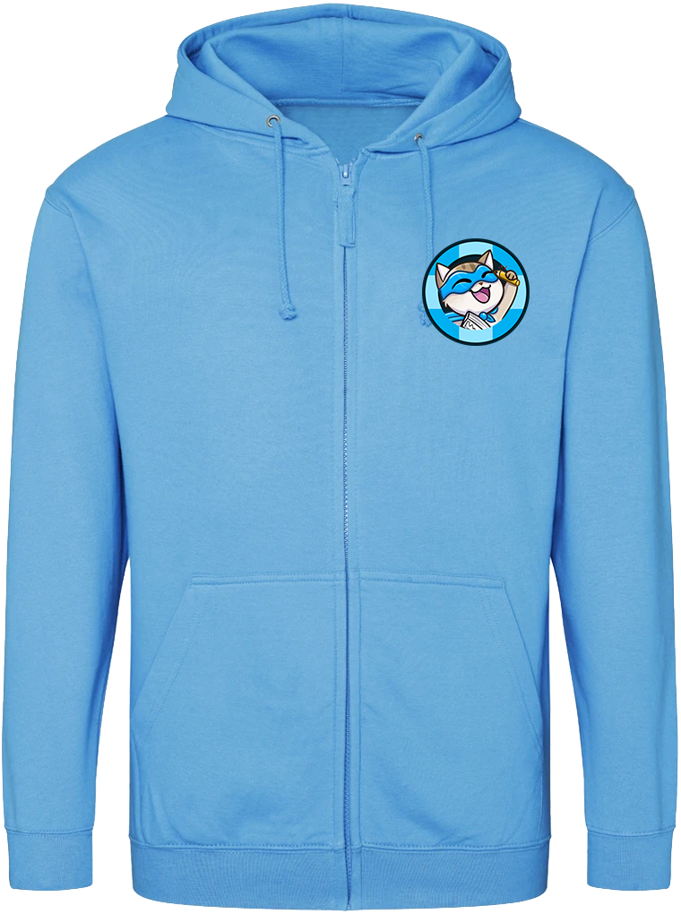 Adult College Zipped Hoodie - Captain Stats