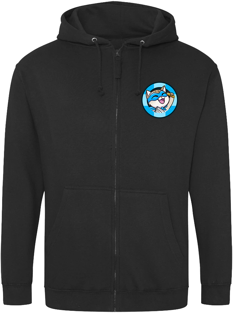 Adult College Zipped Hoodie - Captain Stats