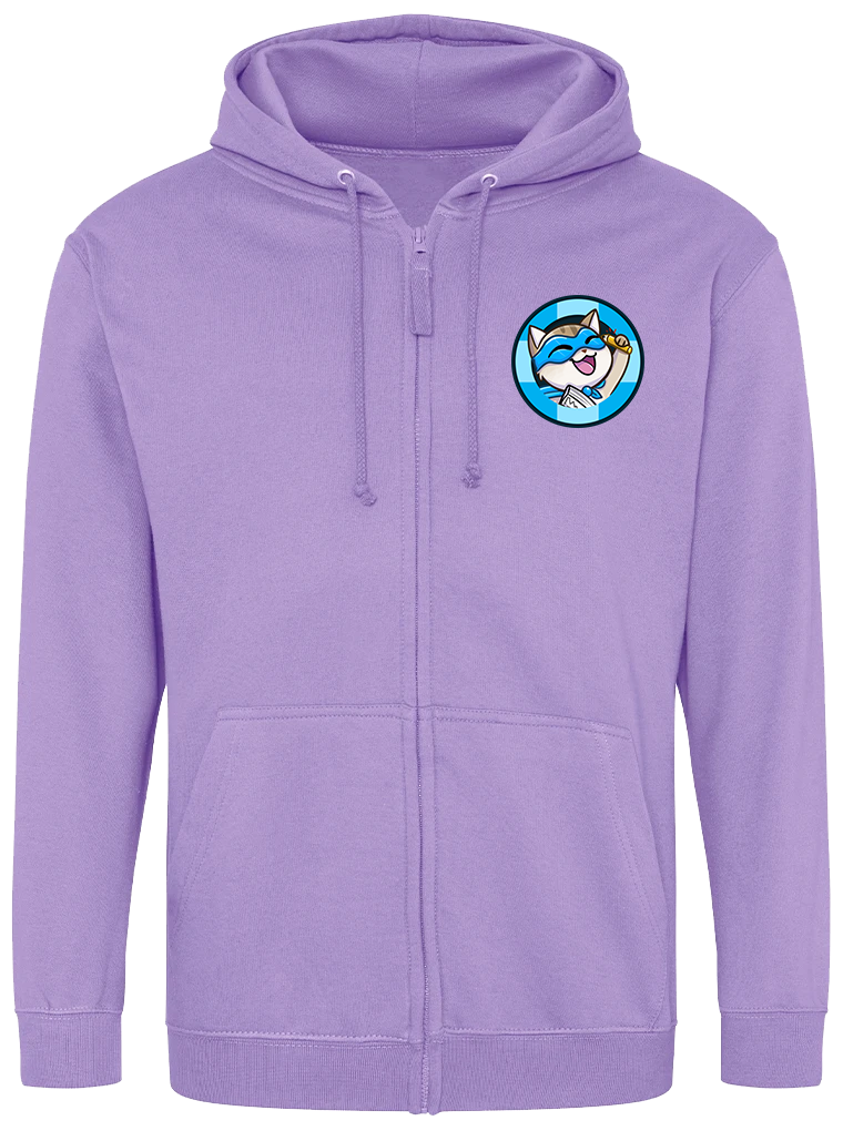 Adult College Zipped Hoodie - Captain Stats