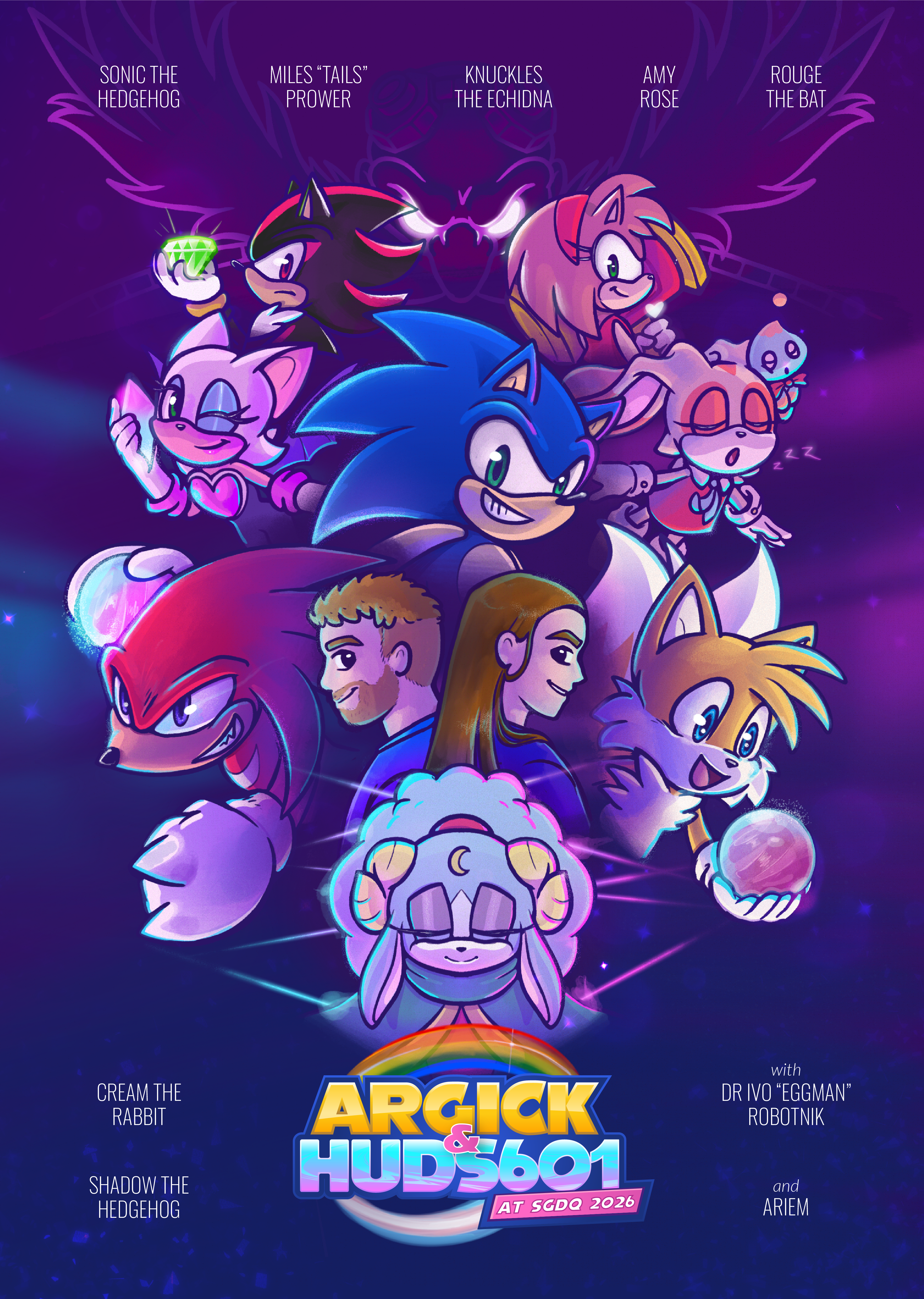 SGDQ 2026 Dream Team Poster